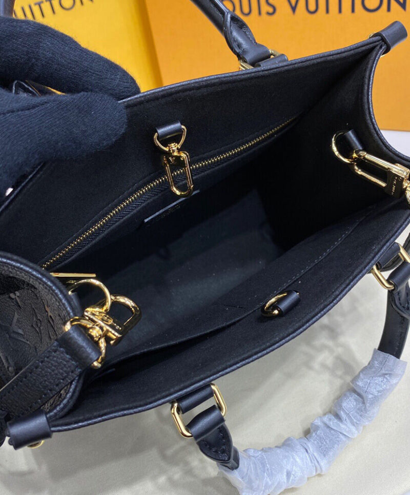 Louis Vuitton Onthego PM Tote Bag M45653 Black